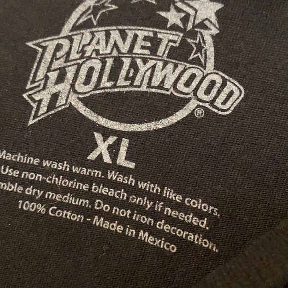 Planet Hollywood Orlando unisex tee; size XL - Picture 2 of 3